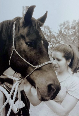 Jamie and her horse